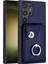 Samsung Galaxy S24 Ultra Manyetik Kart Tutucu Safir Telefon Kılıfı (Yurt Dışından) 1