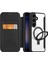 Samsung Galaxy S24+ Manyetik Rfıd Engelleme Kart Yuvaları Kickstand Telefon Kılıfı (Yurt Dışından) 1