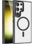Samsung Galaxy S24 Ultra Magsafe Kablosuz Şarj ile Uyumlu Temizle Telefon Kılıfı (Yurt Dışından) 1