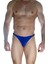 Erkek Mavi Arkası Büzgülü Brazillian Slip 3