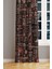 Hitit Figure 1 Desenli Süet Oturma Odası Salon Fon Perde Baskılı Ekstrafor Büzgü Tek Kanat PRD-1013 1