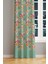 Old Flowers Pattern 4 Desenli Süet Oturma Odası Salon Fon Perde Ekstrafor Büzgü Tek Kanat PRD-1034 1