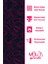 Wave Fuchsia Desenli Süet Oturma Odası Salon Fon Perde Ekstrafor Büzgü Tek Kanat PRD-1097 5