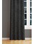 Grey Crystal Desenli Süet Oturma Odası Salon Fon Perde Baskılı Ekstrafor Büzgü Tek Kanat PRD-1079 2
