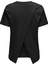 Only Onlkelly Lıfe S/S Back Wrap T-Shirt Jrs 15319398 Siyah 4