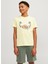 Jack & Jones Baskılı Sarı Erkek Çocuk T-Shirt Jjzıon Tee Ss Crew Neck Jnr 1