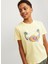 Jack & Jones Baskılı Sarı Erkek Çocuk T-Shirt Jjzıon Tee Ss Crew Neck Jnr 4