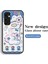 Samsung Galaxy A35 5g Karikatür Hayvan Desenli Temperli Cam Mavi Telefon Kılıfı (Yurt Dışından) 2