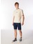 Yuvarlak Yaka Krem Erkek T-Shirt Jorlafayette Emb Tee Ss Crew Neck 2