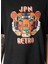 Bisiklet Yaka Antrasit Erkek T-Shirt L241188003 Loose Fit T-Shirt 4