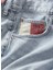 Yüksek Bel Düz Paça Normal Açık Mavi Kadın Denim Pantolon Mom Jean Uh Tpr Flag BH6015 4