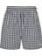 Lastikli Bel Normal Mavi Kadın Şort Tjw Gıngham Seersucker Short 1
