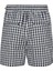 Lastikli Bel Normal Mavi Kadın Şort Tjw Gıngham Seersucker Short 3