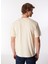 Yuvarlak Yaka Krem Erkek T-Shirt Jorlafayette Emb Tee Ss Crew Neck 5