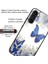 Samsung Galaxy A14 4g/5g Tpu Çerçeve Desenli BaskıMavi ler Temperli Cam Telefon Kılıfı (Yurt Dışından) 2
