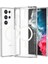 Samsung Galaxy S24 Ultra Manyetik Simli Sert Pc+Yumuşak Tpu Arka Telefon Kılıfı (Yurt Dışından) 1
