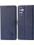 Samsung Galaxy A55 5g Manyetik Kılıf Mutlu Kedi Desen Baskılı Cep Telefonu Kapağı-Mavi (Yurt Dışından) 1