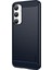 Samsung Galaxy A35 5g Standlı Karbon Fiber Dokulu Tpu Mavi Telefon Kılıfı (Yurt Dışından) 3