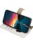 Samsung Galaxy A51 5g SM-A516 Cüzdan Kılıf Fermuarlı Pu Deri Crossbody Telefon Kapağı-Beyaz (Yurt Dışından) 3