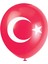 Ay Yıldız Baskılı Balon 5 Adet 1