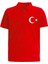 Polo Yaka Ay Yıldızlı Kısa Kollu 23 Nisan T-Shirt 1