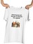 Introverted But Willing To Discuss Friends Temalı Beyaz T-Shirt 3