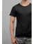 Rahat Kesim: Siyah Oversize Basic T-Shirt 3
