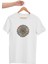 Mandala Temalı Beyaz Kadın T-Shirt 3