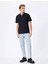 4Sam10006Mk Koton Erkek T-Shirt Siyah 2