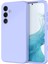 GW03 Samsung Galaxy S24 Tpu + Pc AntiParmak Izi KabukAçık Mor Telefon Kılıfı (Yurt Dışından) 1