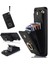 Samsung Galaxy S21 Fe 5g Kapak Akordeon Kart Çanta Halkası Kickstand Drop-Proof Cep Telefonu Kılıfı-Siyah (Yurt Dışından) 1