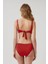 Kapsız Telli Elensy Düz Renk Mükemmel Toparlayıcı Bikini Takımı 3