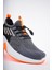 507-24 Triko Sneaker Erkek Çocuk Ayakkabı Füme Oranj 31-35 2