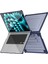 Macbook Air 15 Inç (2023) M2 A2941 /(2024) A3114 M3 Pc + Tpu Laptop Kılıfı Isı Dağılımı Kickstand Kaymaz Dizüstü Bilgisayar Kapağı-Lacivert (Yurt Dışından) 1