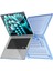 Macbook Air 15 Inç (2023) M2 A2941 /(2024) A3114 M3 Pc + Tpu Laptop Çantası Isı Dağılımı Kickstand Kaymaz Dizüstü Bilgisayar Kapağı-Bebek Mavisi (Yurt Dışından) 1