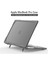 Macbook Air 15 Inç (2023) M2 A2941/(2024) A3114 M3 Stand Tasarımı Dizüstü Bilgisayar Çizilmez Sert Pc Kapağı-Gri Laptop Çantası (Yurt Dışından) 2