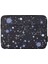 Yıldızlı Gökyüzü Desenli Fermuarlı Dizüstü Bilgisayar Kılıfı 12 Inç Dizüstü Bilgisayar Için Taşıma Çantası-Siyah (Yurt Dışından) 2
