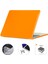 Macbook Air 15 Inç (2023) A2941 (Ab Versiyonu) Sert Pc Dizüstü Bilgisayar Kılıfı, Tpu Klavye Filmi + Toz Geçirmez Fişler-Turuncu (Yurt Dışından) 1