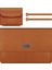 MacBook Için 11-12 Inç Laptop Saklama Çantası Çizilmez Pu Deri Dizüstü Bilgisayar Kol Mouse Pad-Kahverengi (Yurt Dışından) 1