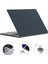 Macbook Air 15 Inç (2023) A2941 (Abd Versiyonu) Mat Laptop Kılıfı, Tpu Klavye Filmi + Toz Geçirmez Fişler-Siyah Için Darbeye Dayanıklı Kılıf (Yurt Dışından) 1