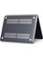 Iki Parçalı Crystal Clear Pc Hard Case MacBook Pro 13 Inç (2016) A1706/A1708/A1989/A2159/A2251/A2289/A2338 SIYAH (Yurt Dışından) 2