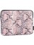 Yılan Desenli Polyester Dizüstü Bilgisayar Çantası Laptop Çantası Koruyucu Kılıf Küçük Çanta Ile-Pembe/11 Inç Dizüstü Bilgisayar Için (Yurt Dışından) 2