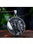 Çift Taraflı Kullanım Viking Mitoloji Kuzgun Kolye / Viking Pusula Kolye / Raven Kuş Kolye 1