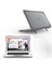 Temel Reis Serisi Şeffaf Pc+Tpu Hibrit Koruyucu Kılıf MacBook Air 13 Inç (A1932/A2179) 2018/2019/2020-GRI (Yurt Dışından) 1