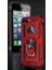 Apple iPhone 5 Uyumlu Kılıf Soldier Korumalı Yüzüklü ve Mıknatıslı Tpu Gövde Kılıf 4