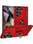Samsung Galaxy S24 Ultra Uyumlu Kılıf Soldier Korumalı Yüzüklü ve Mıknatıslı Tpu Gövde Kılıf 1