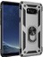Samsung Galaxy S8 Plus Uyumlu Kılıf Soldier Korumalı Yüzüklü ve Mıknatıslı Tpu Gövde Kılıf 1