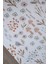 Minimal Çiçekli Bebek Lastikli Çarşaf Seti (80X140+15) - Woodland Floral 4