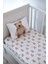 Pofuduk Ayılı Bebek Lastikli Çarşaf Seti (70X110+15) - Fluffy Bear 2