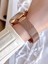 Hasır Kordonlu Rose Gold Kararmaz Renk Atmaz 3 Atm Özel Tasarım Kadın Kol Saat BF21153CWT-C 3